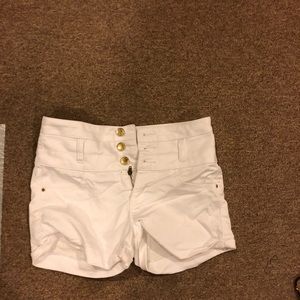 White shorts